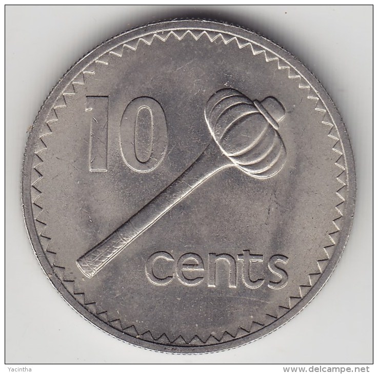 @Y@    Fiji    10 Cents  1969   BU Coin    (3385 ) - Fidschi