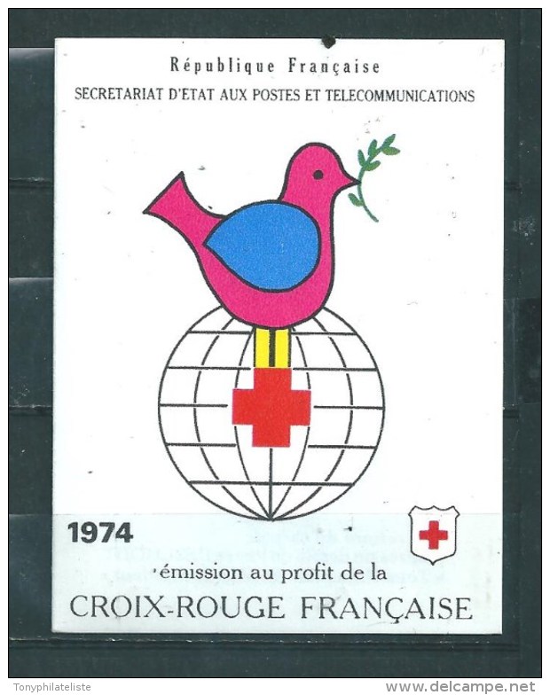 France Carnet Croix Rouge De 1974  Neuf  Parfait - Croix Rouge