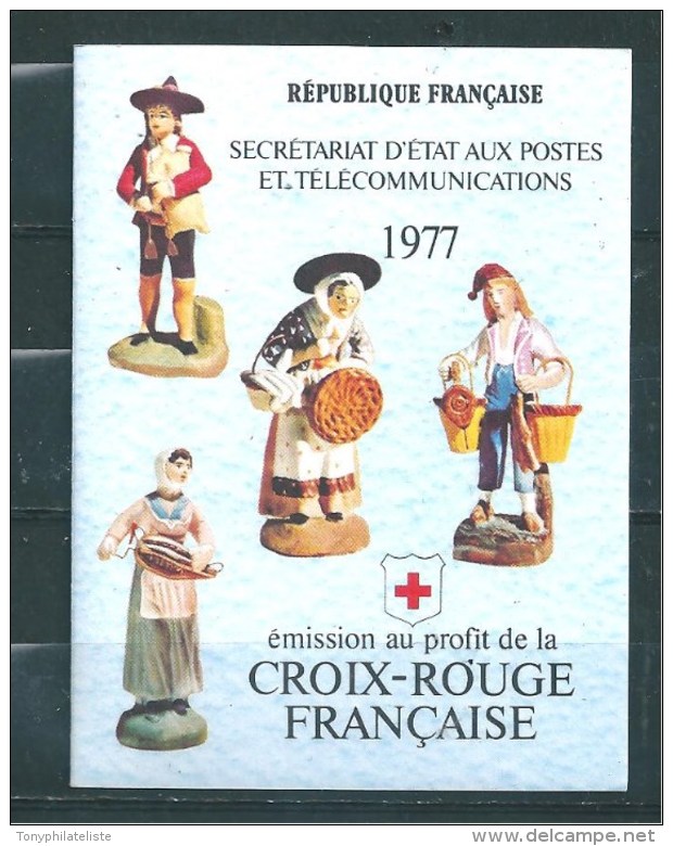 France Carnet Croix Rouge De 1977  Neuf  Parfait - Croix Rouge