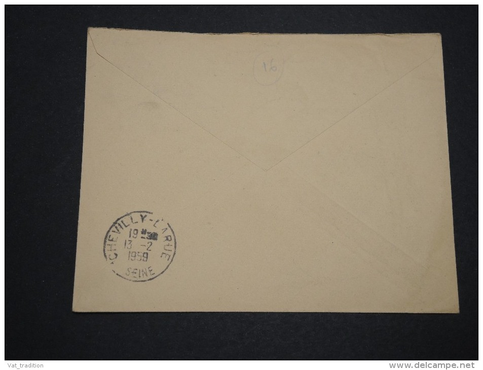 T.A.A.F. - Enveloppe De îles St Paul Et Amsterdam En 1958 Pour La France , Affr. Et Cachets Plaisants - A Voir - L 4954 - Lettres & Documents