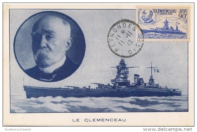 FR-CM3 - FRANCE N° 425 Le Celmenceau Sur Carte Maximum - 1940-1949