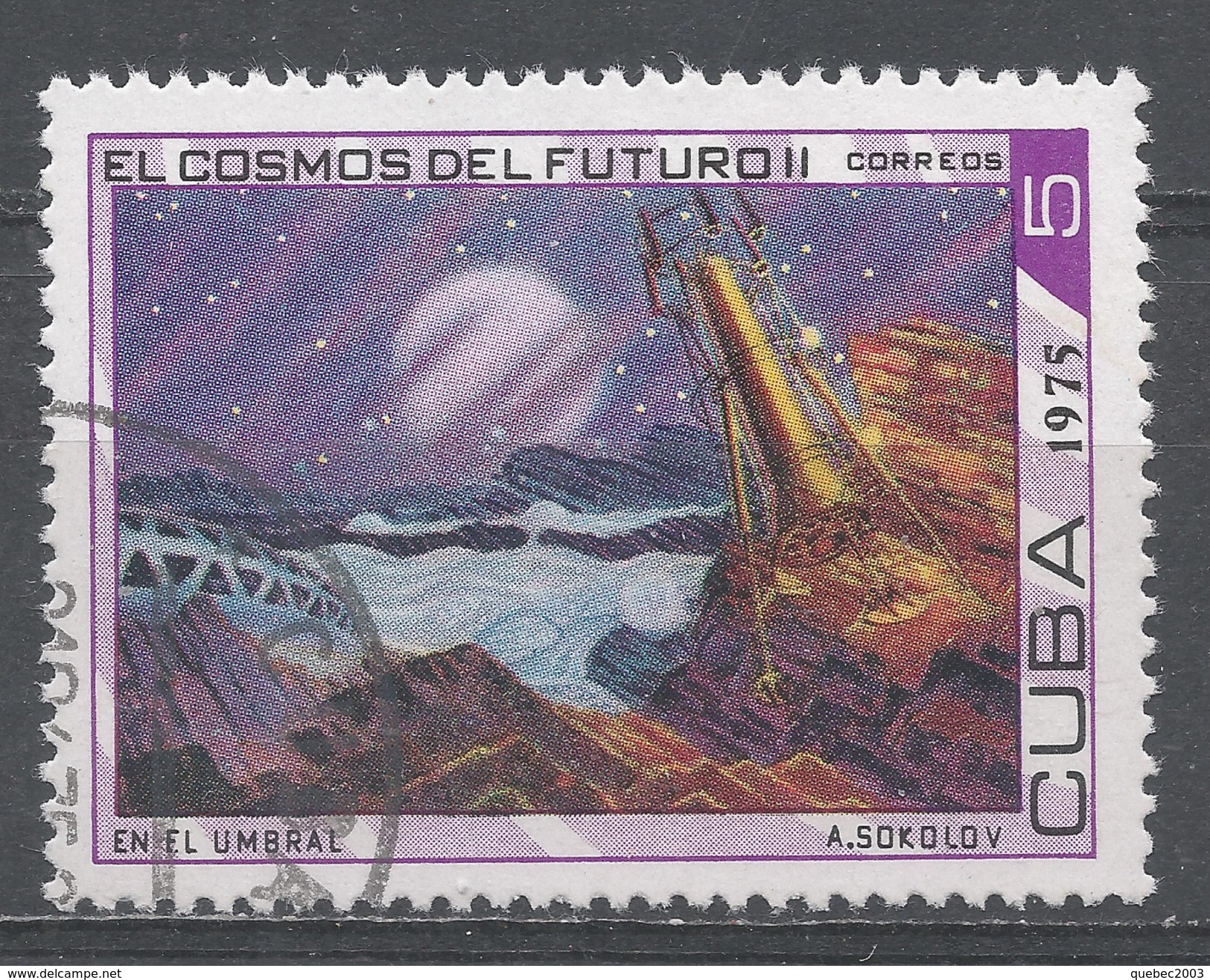 Cuba 1975. Scott #1967 (U) The Future Of Space, Threshold To Space - Oblitérés