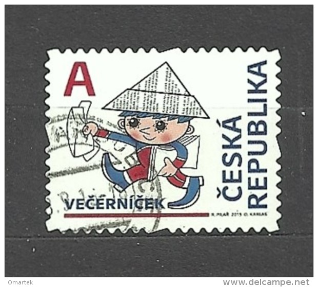 Czech Republic  Tschechische Republik  2015 ⊙ Mi 838 Vecernicek, Sandmännchen, TV Bedtime Story. C10 - Used Stamps