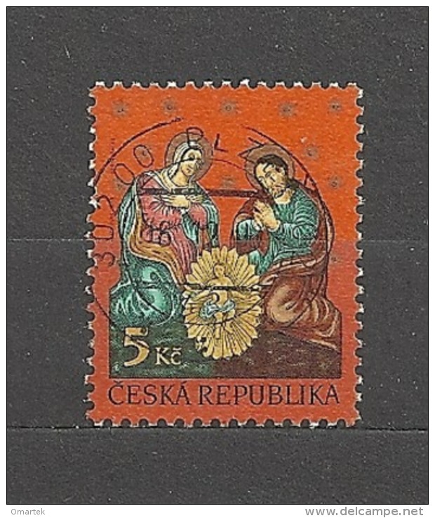 Czech Republic  Tschechische Republik  2000 ⊙ Mi 277 Sc 3136 Christmas, Weihnachten. C2 - Used Stamps