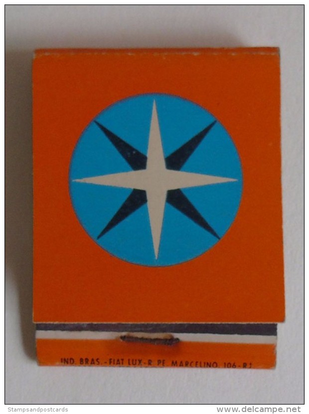 Varig Brèsil Brasil McDonnell Douglas DC-10 Boite D´ Allumettes Publicitaire Matchcover Varig Brazil - Matchboxes