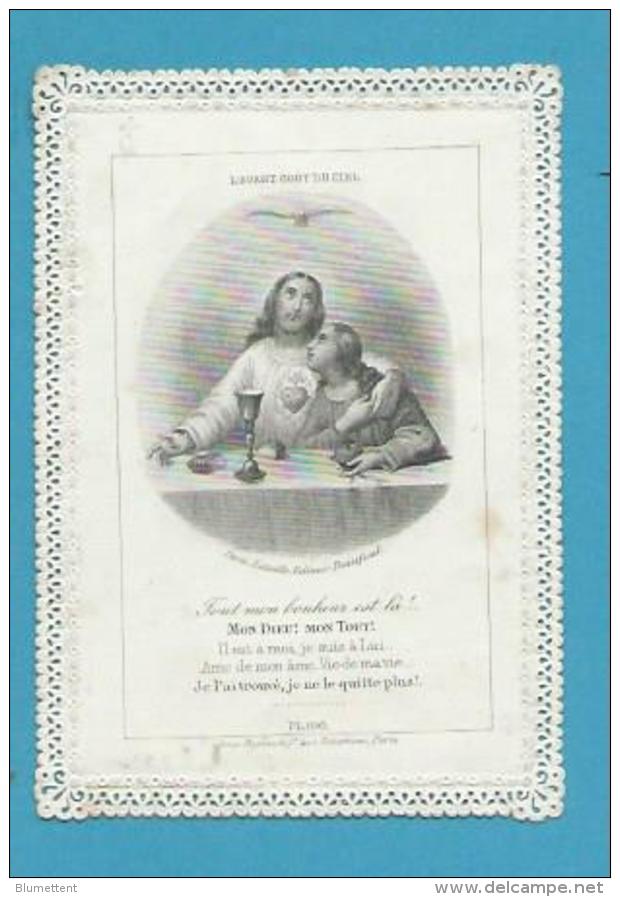 Image Pieuse Canivet Dentelle 6.5 X 9.5 Editeur BESTAULT Pl. 196 - Images Religieuses