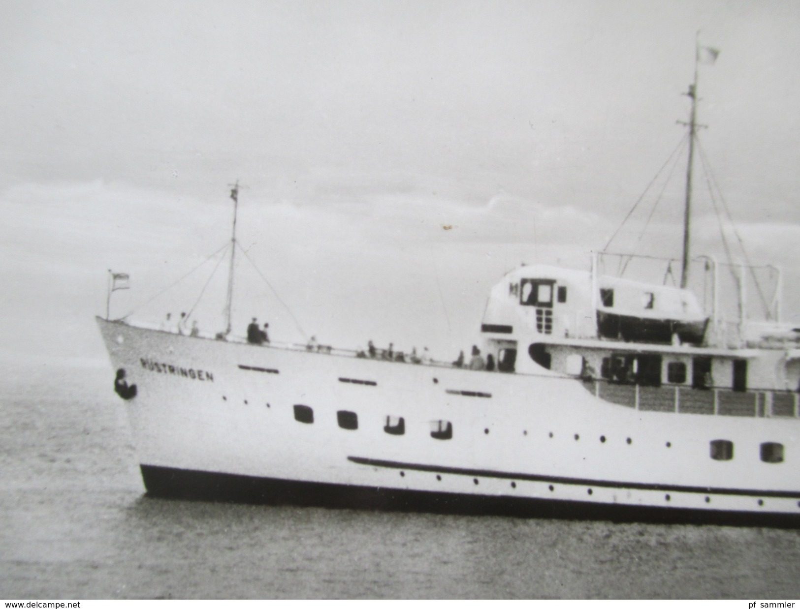 AK 1950 / 60er Jahre. Fähre. Bäderschiff Rüstringen. Wilhelmshaven - Wangerooge - Helgoland. - Fähren