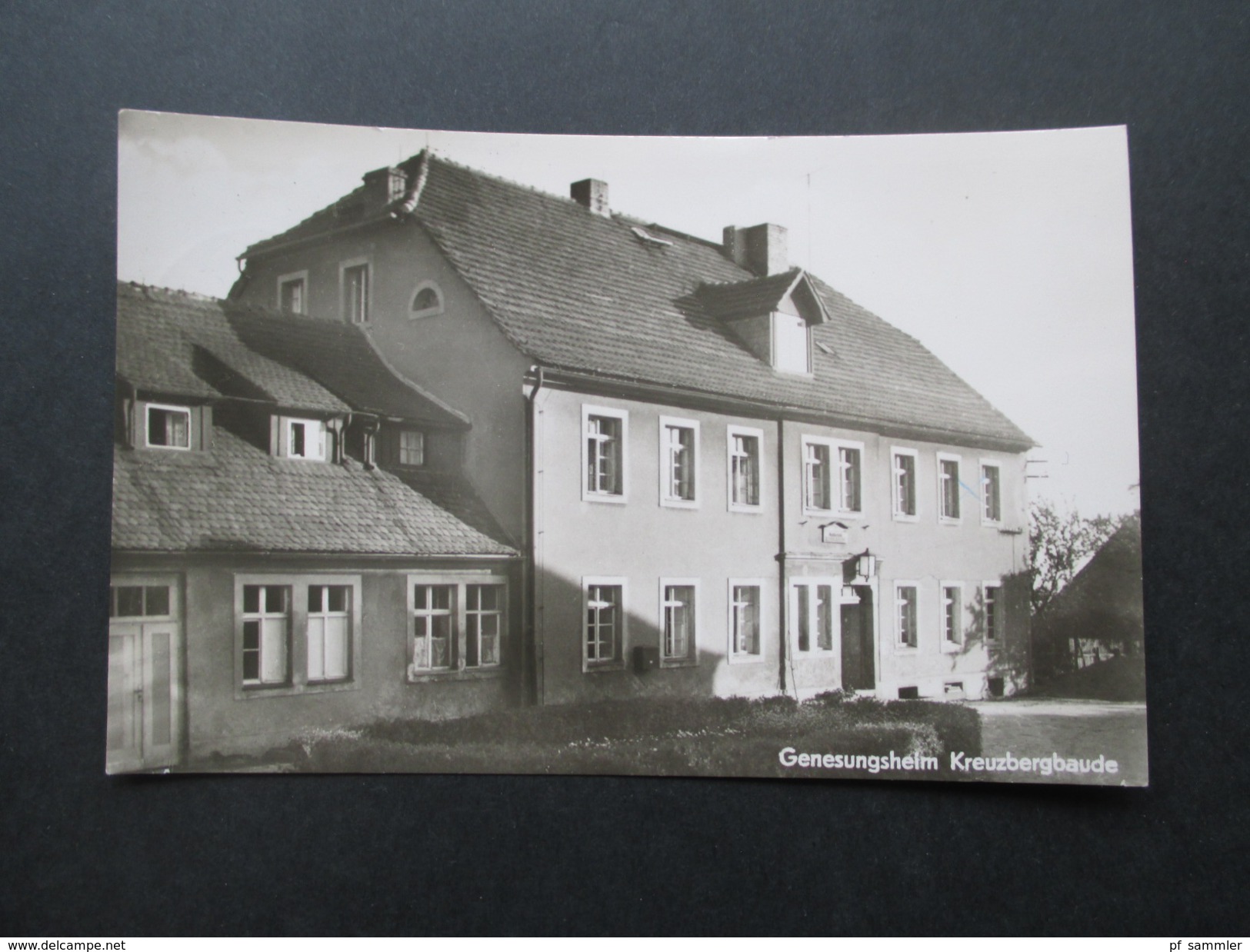 AK 1974 Echtfoto DDR Genesungsheim Kreuzbergbaude. 8901 Jauernick - Buschbach. Kreis Görlitz. - Goerlitz