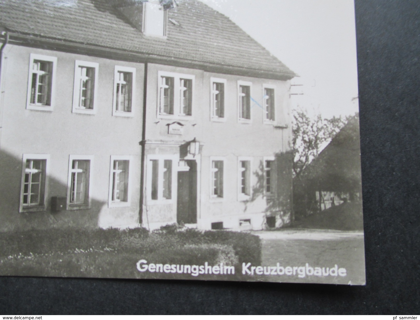 AK 1974 Echtfoto DDR Genesungsheim Kreuzbergbaude. 8901 Jauernick - Buschbach. Kreis Görlitz. - Goerlitz
