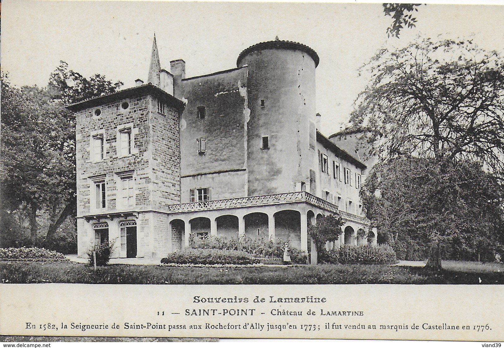 Saint Point - Château De Lamartine - Other & Unclassified