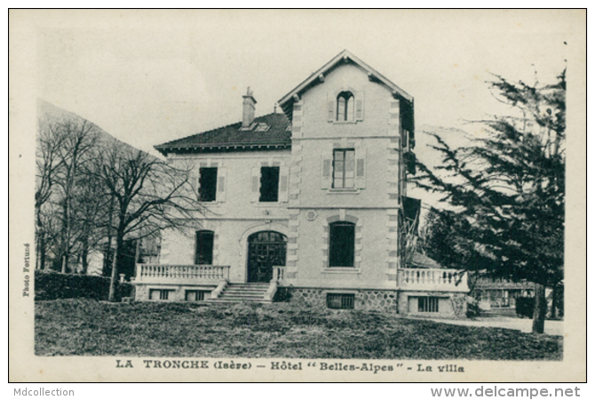 38 LA TRONCHE / Hôtel Belles Alpes / - La Tronche