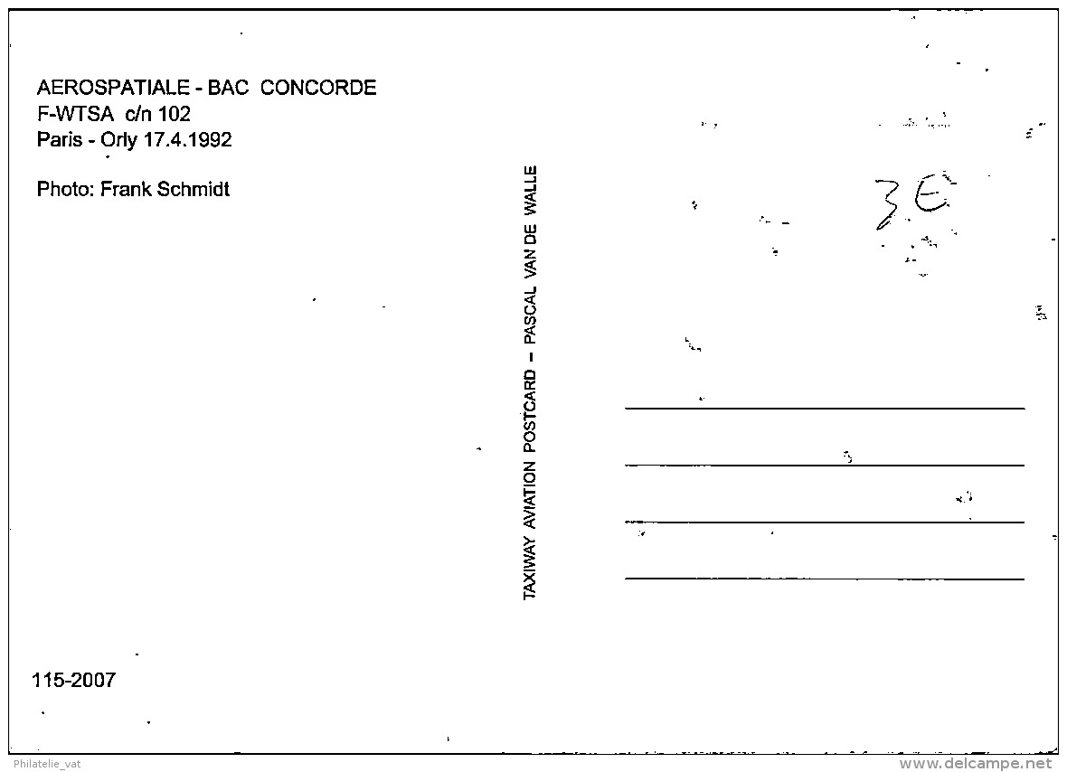 FRANCE – Lot de 10 CPA thème Concorde – A voir – n° 20469