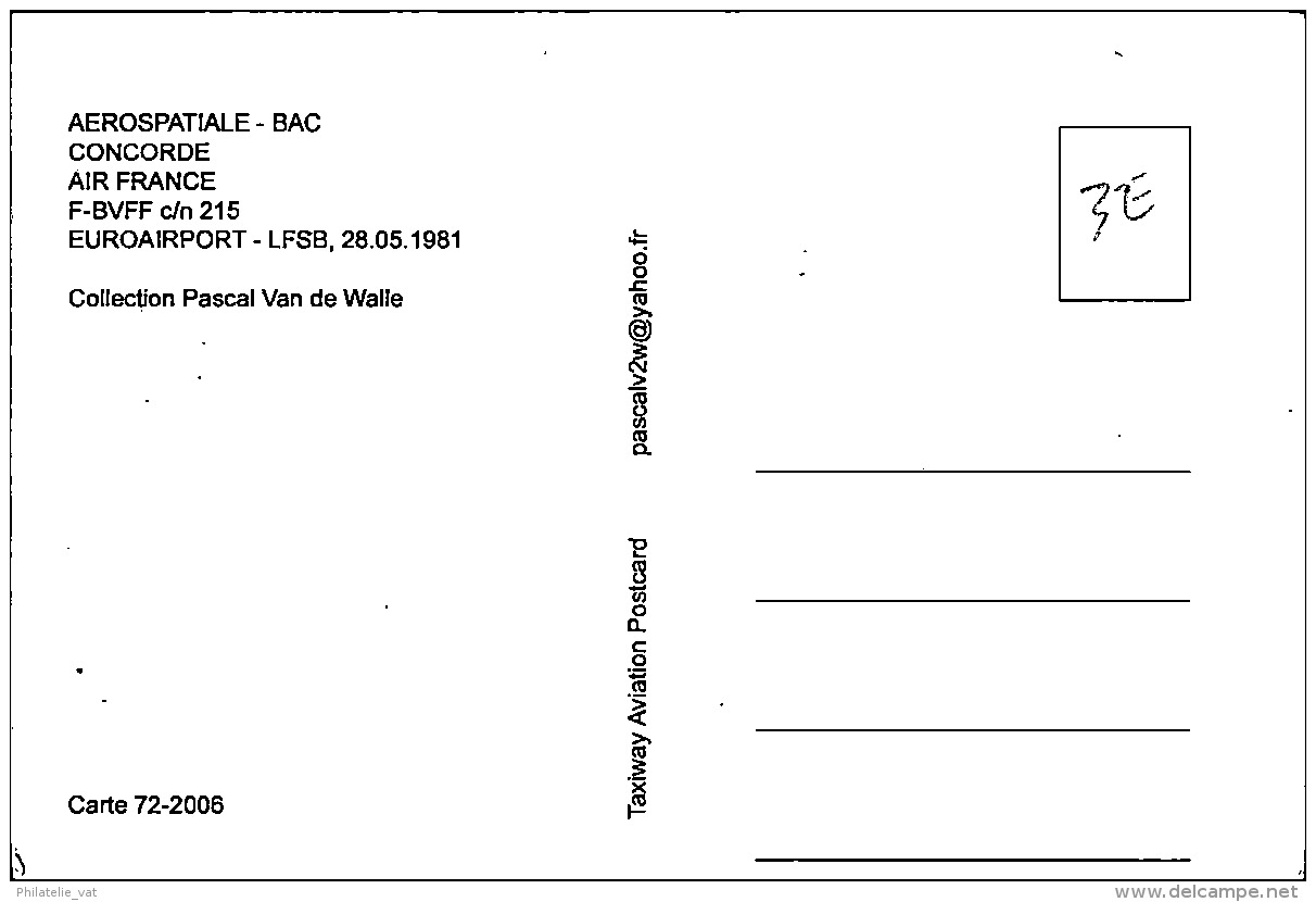 FRANCE – Lot de 10 CPA thème Concorde – A voir – n° 20469