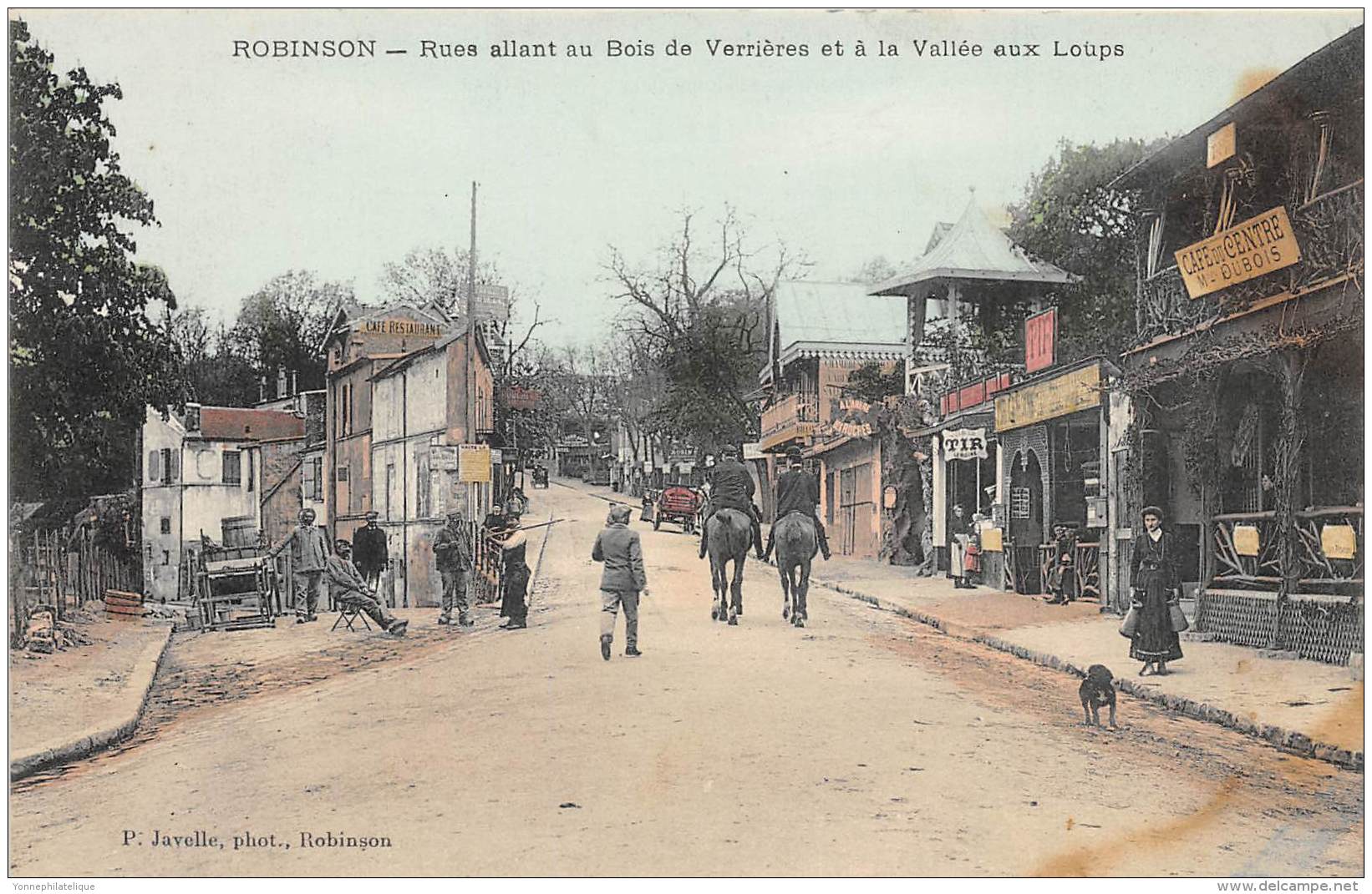 92 - HAUTS DE SEINE - Robinson - Rues Allant Au Bois De Verrières - Autres & Non Classés