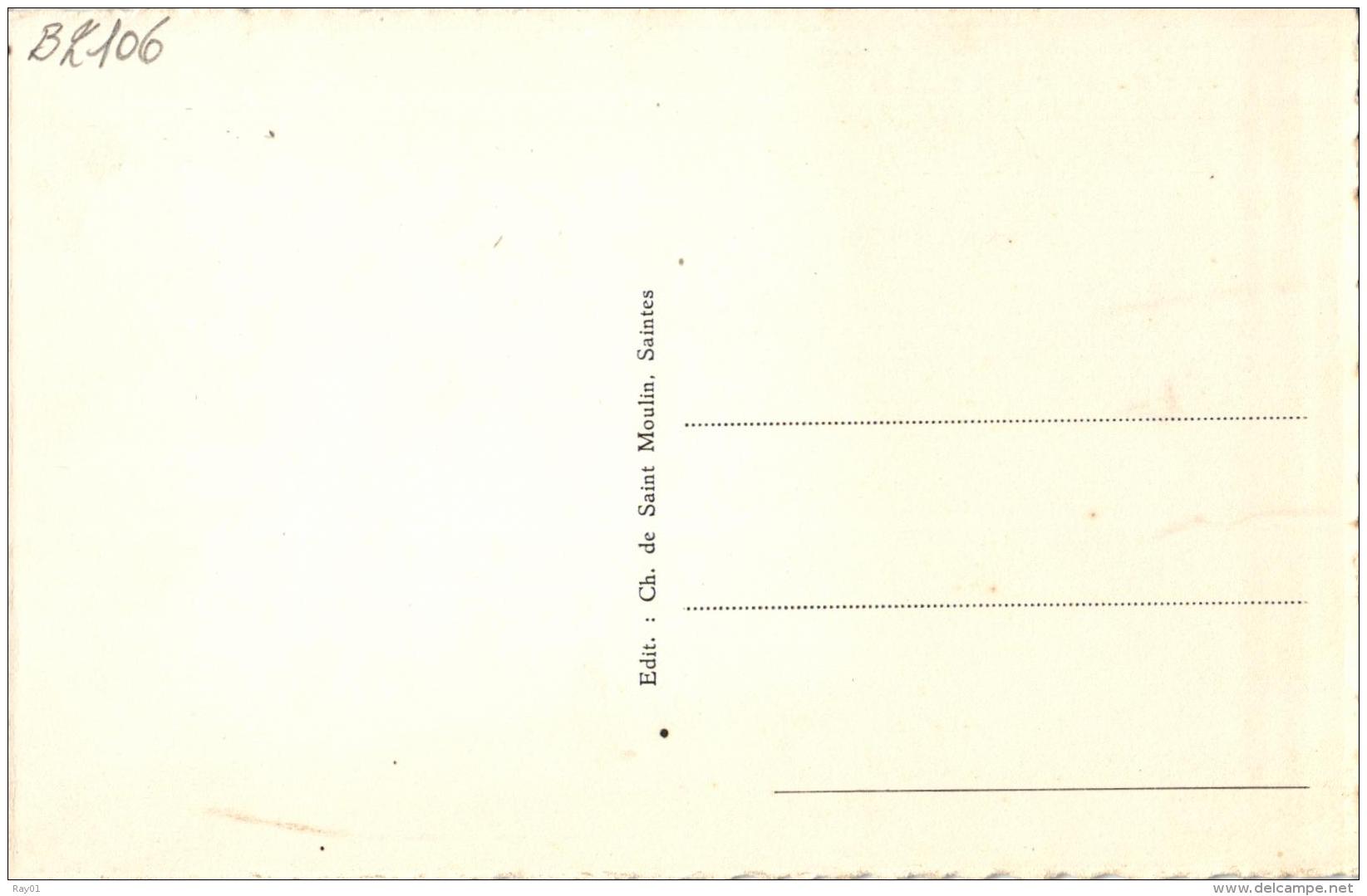 BELGIQUE - BRABANT WALLON - TUBIZE - SAINTES - Château Poederlé (vue Arrière) N°4. - Tubize