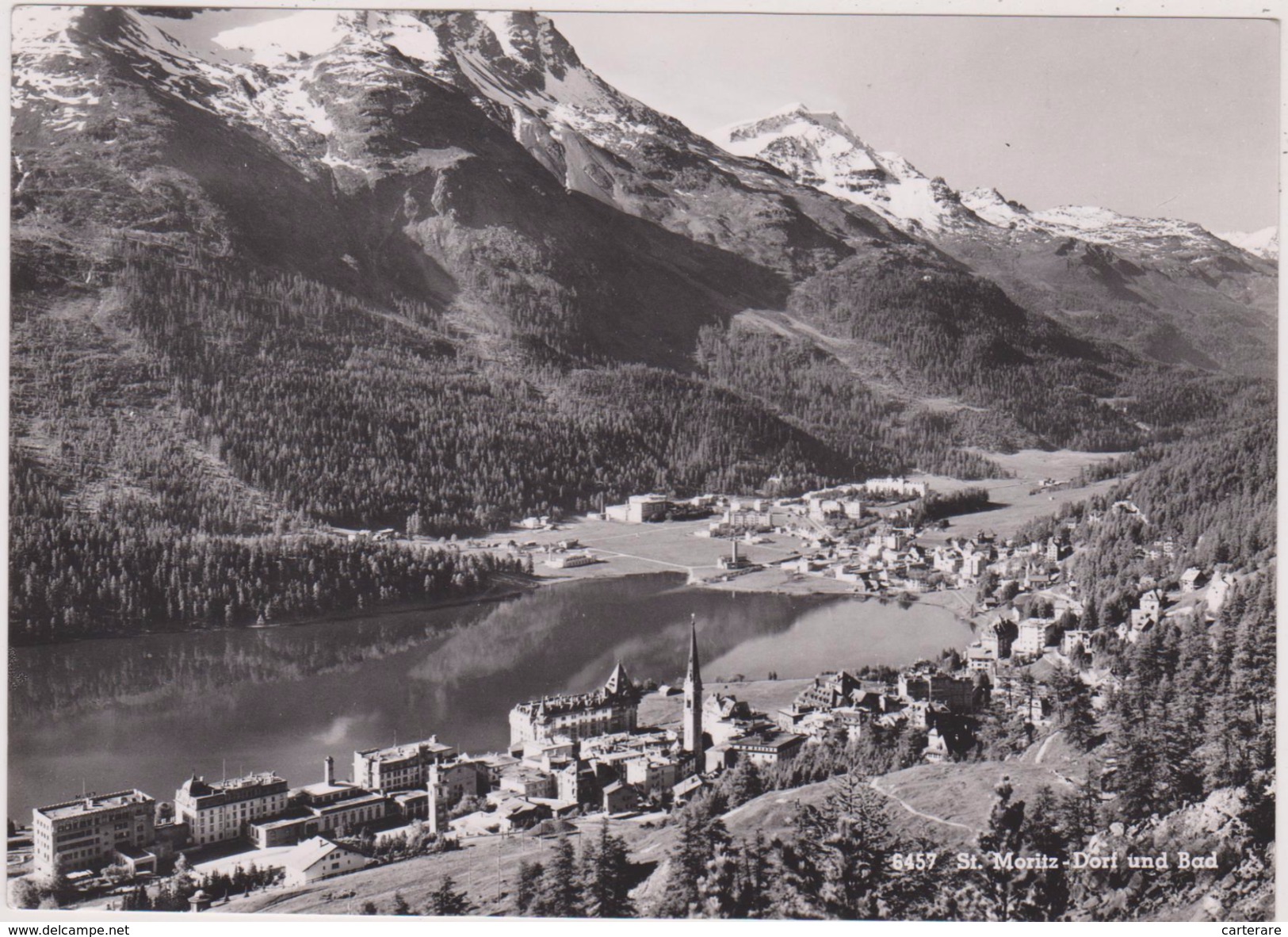 SUISSE,HELVETIA,SWISS,SCH WEIZ,SVIZZERA,SWITZERLAND ,GRISONS,SAINT  MORITZ, PHOTO AERIENNE STEINER - Saint-Moritz