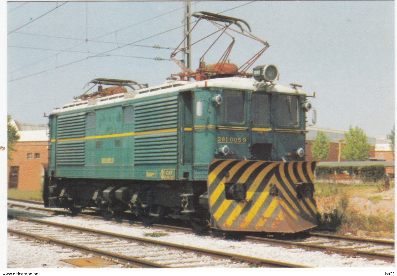 CPM ESPAGNE LOCOMOTORA  ELECTRICA 281-005 Ex 1005 Série 281 - Trenes