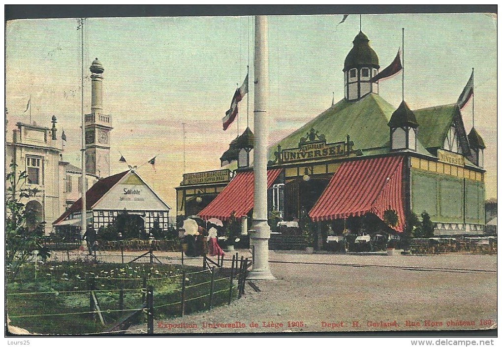 ! - Belgique - Liège - Exposition De 1905 -  Non Précisé (Restaurant Universel) - Liege