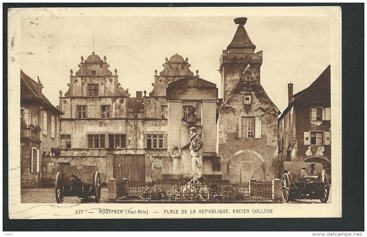 Rouffach - Place De La République , Ancien Collège - Obe0802 - Rouffach