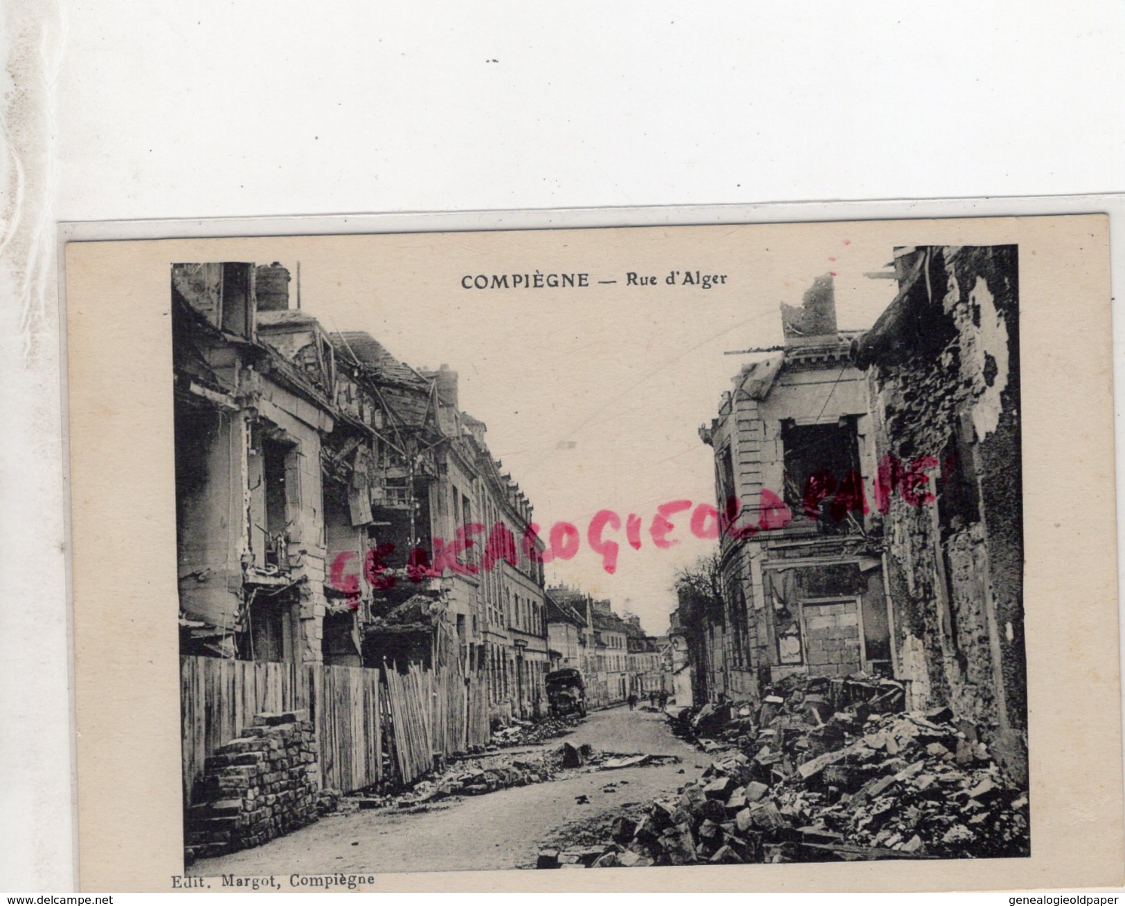 60 - COMPIEGNE - RUE D' ALGER   EDITEUR MARGOT - Estonie