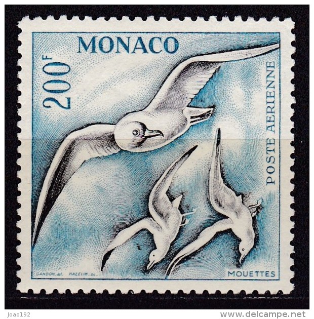 MONACO - YVERT Nº  A56 (oiseaux De Mer) *** MNH - Airmail