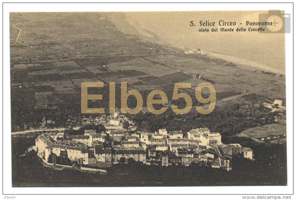 San Felice Circeo,  (LT), Panorama Visto Dal Monte Delle Crocette, Nuova - Altri & Non Classificati