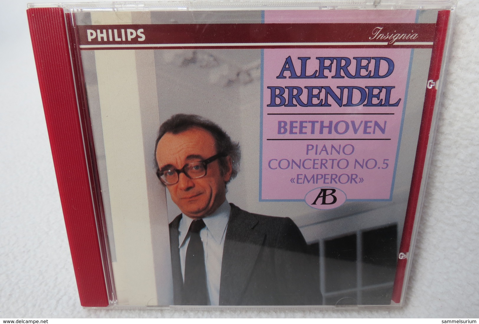 CD "Alfred Brendel" Beethoven Piano Concerto No. 5, Emperor - Klassik