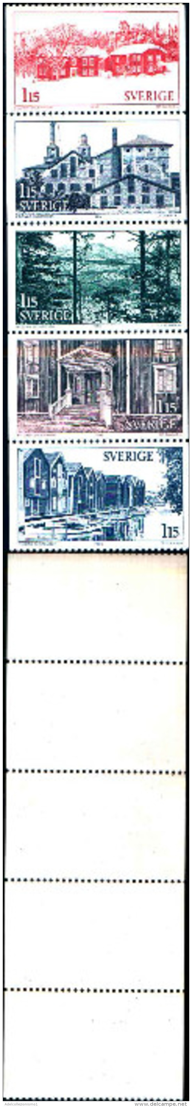 84315) Svezia-1980- Turismo-la Provincia Di Halsingland Serie Da-libretto-n. L1090-nuovo - 1904-50