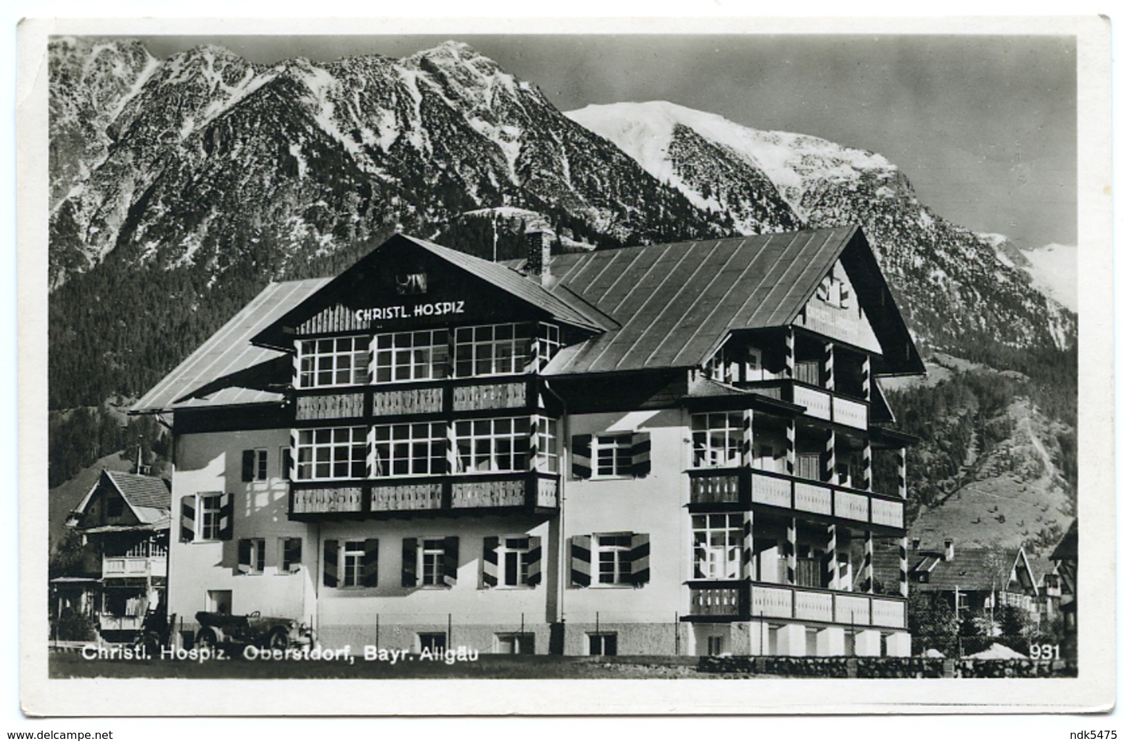 ALLEMAGNE : OBERSTDORF - CHRISTL HOSPIZ - Oberstdorf