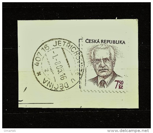 Czech Republic Tschechische Republik 2005 Gest Mi 425 Sc 3264 President Václav Klaus          - Used Stamps