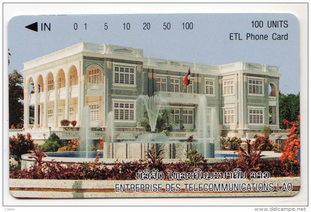 LAOS REF MVCARDS LAO-M-01 TAMURA Date 1996 NEUF HO KHAN - Laos