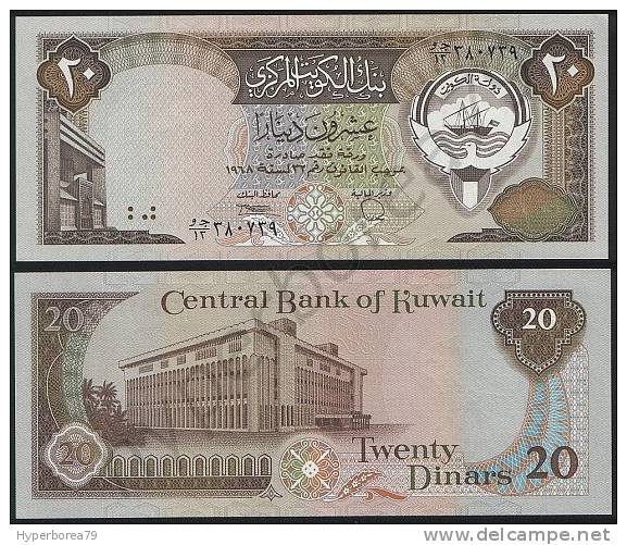 Kuwait P 16 B - 20 Dinars L.1968 1980 1991 - UNC - Kuwait