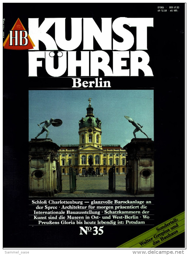 HB Kunstführer Berlin , Viele Bilder 1990  -  Auf Der Spree Nach Spandau - Von Der Oper In Den Neuen Westen - Reizen En Ontspanning