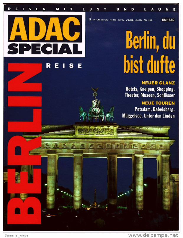 ADAC Spezial Berlin , Viele Bilder 1991  -  Berlin, Du Bist Dufte  -  Zehn Gesichter Einer Stadt - Viaggi & Divertimenti