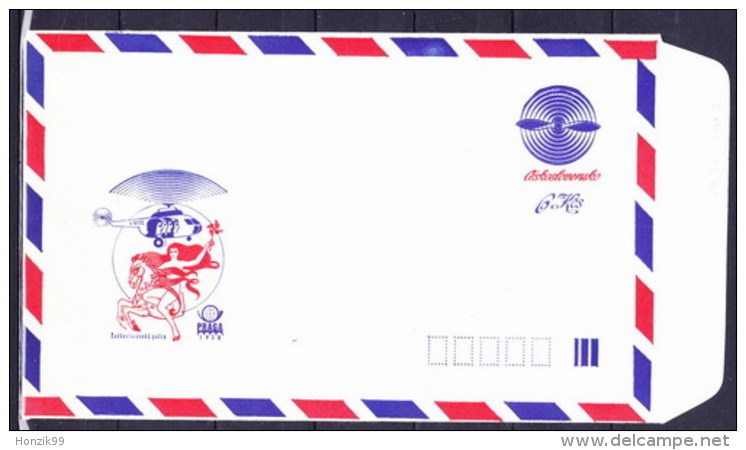 Tchécoslovaquie 1978, Envelope (COB 55) - Enveloppes