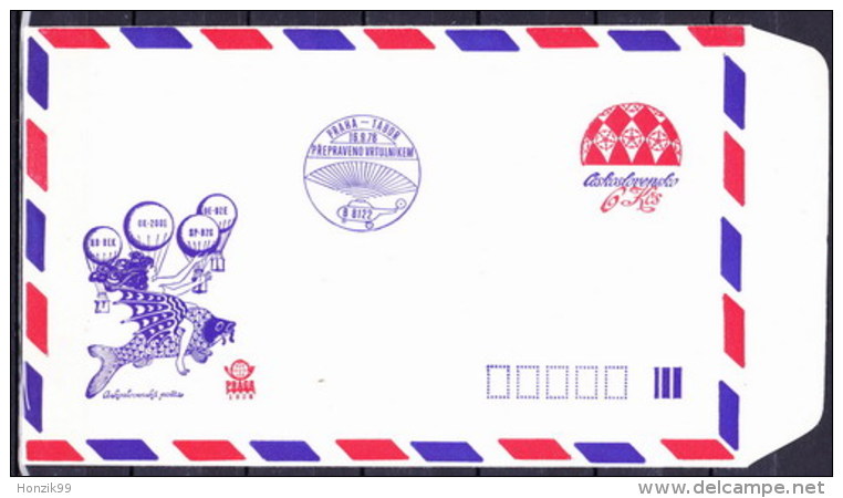 Tchécoslovaquie 1978, Envelope COB 56) - Briefe