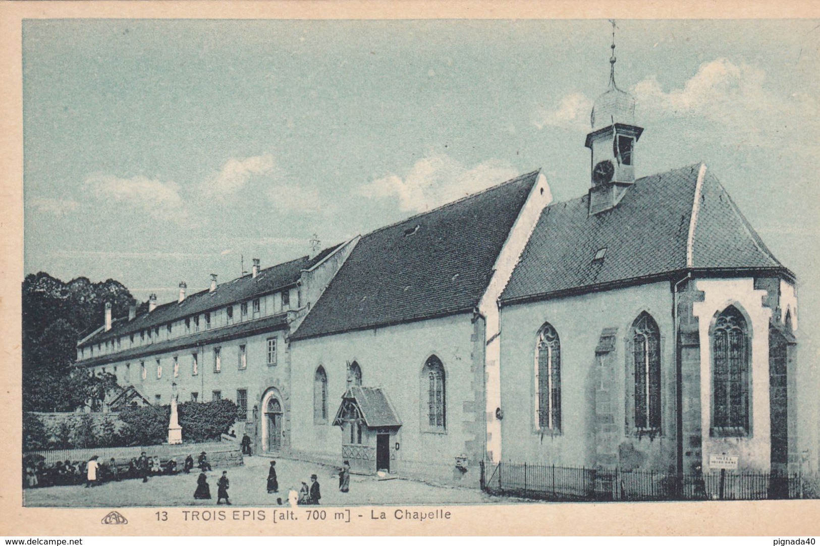 G , Cp , 68 , TROIS-ÉPIS (alt. 700 M.) , La Chapelle - Trois-Epis