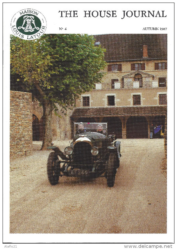 BEAUNE - JOURNAL MAISON LOUIS LATOUR N° 4 - Automne 1987 - En ANGLAIS - Küche & Wein