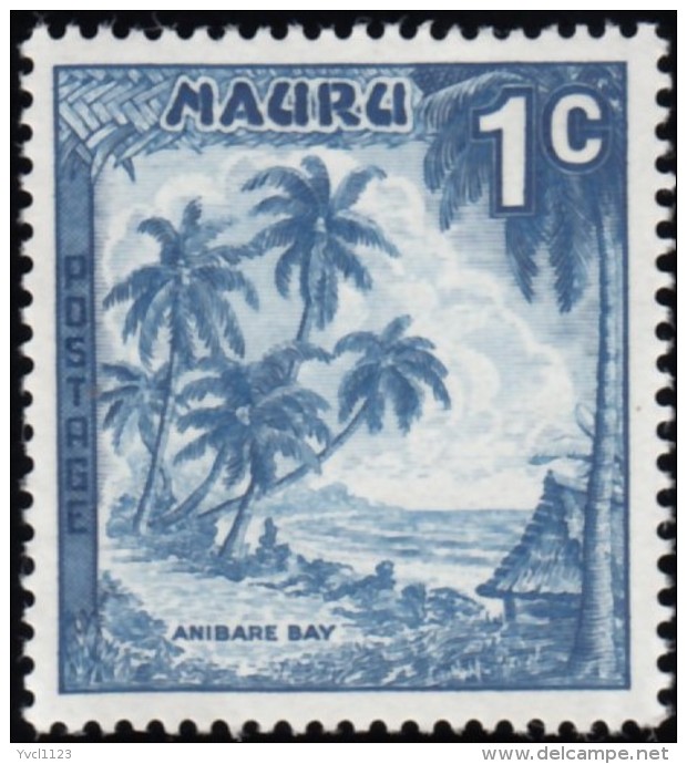 NAURU - Scott #58 Anibare Bay / Mint NH Stamp - Nauru