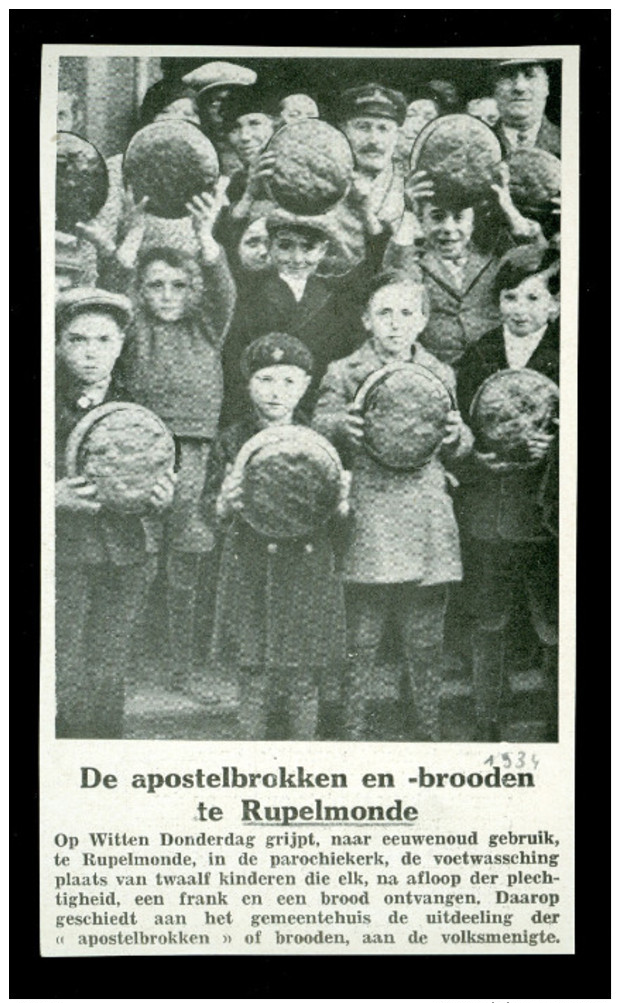 Document ( 92 ) Origineel Knipsel Uit Tijdschrift  1934  - Rupelmonde - Zonder Classificatie