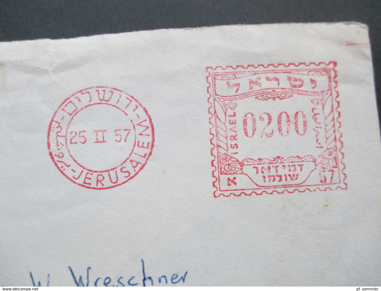 Israel / Holy Land 1940/50er Belegeposten 31 Stück! Judaika / Randstücke / Tab / FDC / Luftpost / Bogennummern usw.