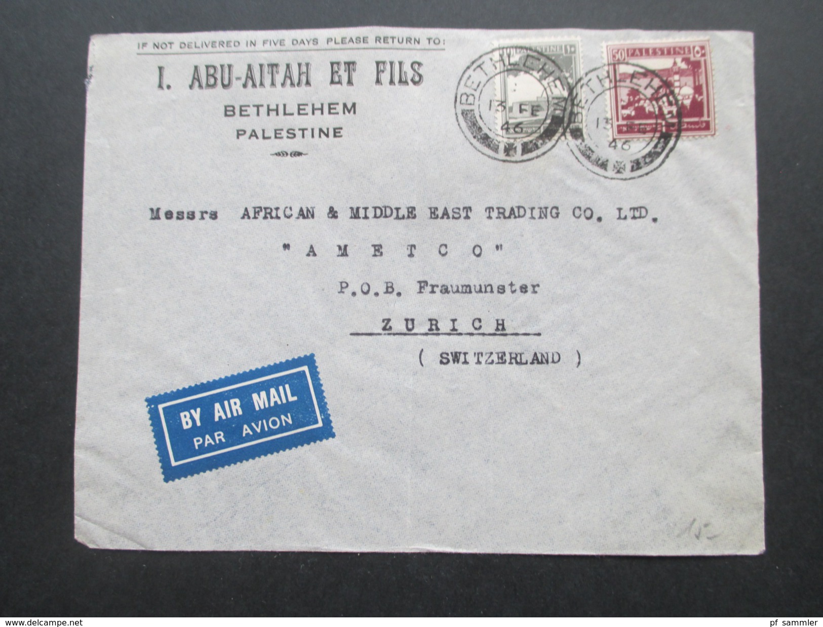 Israel / Holy Land 1940/50er Belegeposten 31 Stück! Judaika / Randstücke / Tab / FDC / Luftpost / Bogennummern usw.