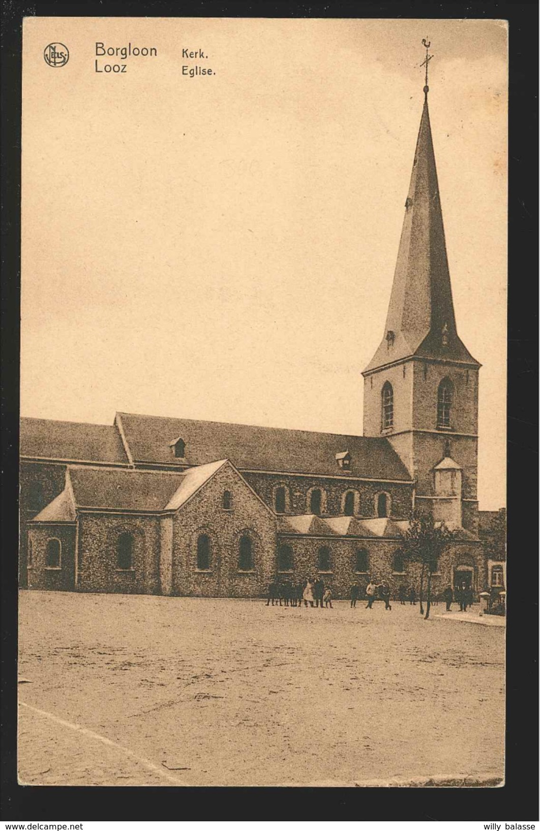 +++ CPA - LOOZ - BORGLOON - Kerk - Eglise - Nels    // - Borgloon