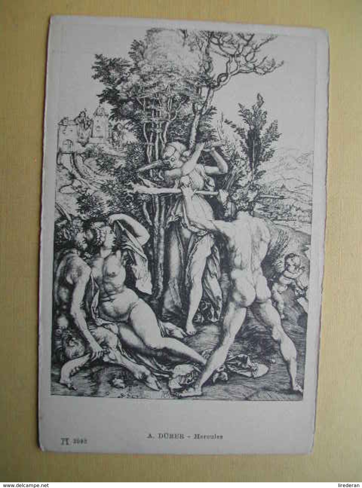 Hercules Par A. Dürer. - Pittura & Quadri