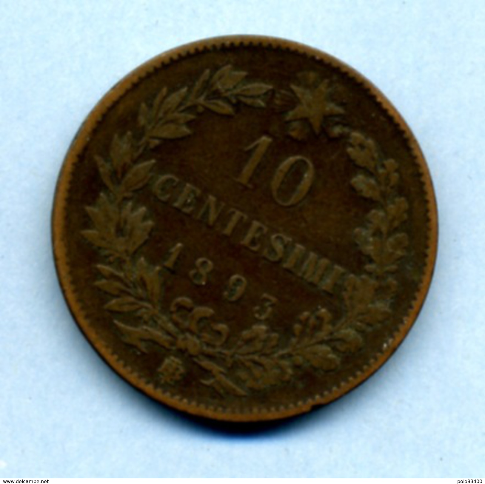 1895 10 Centesimi UB I - 1878-1900 : Umberto I.