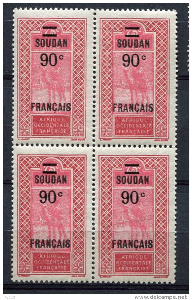 Yv N° 47 X 4   ** MNH   90c S 75c Cote  13  Euros BE R 2 Scans - Neufs