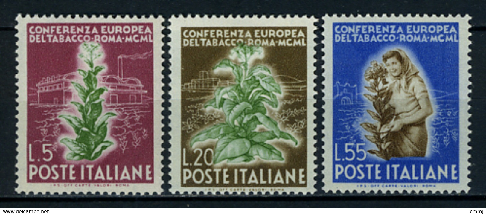 1950 - ITALIA - Catg. Mi. 629/631 - NH - (AB 2185A -1) - 1946-60: Nuovi