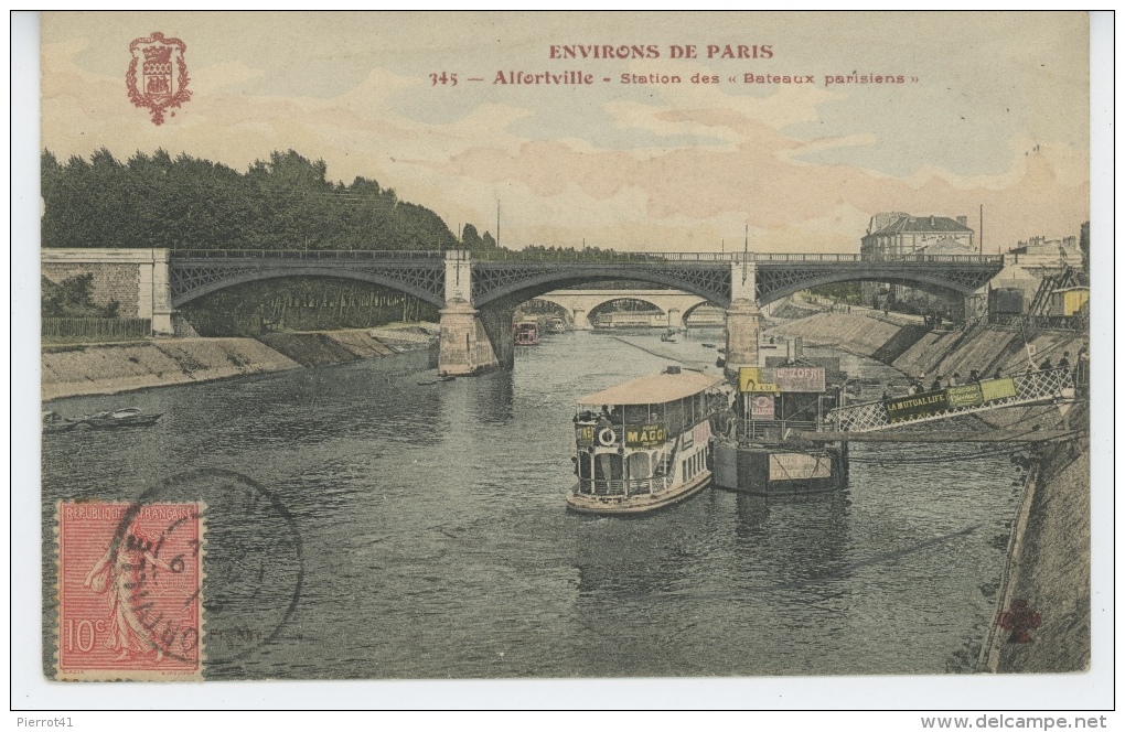 Environs De Paris - ALFORTVILLE - Station Des "Bateaux Parisiens " - Alfortville