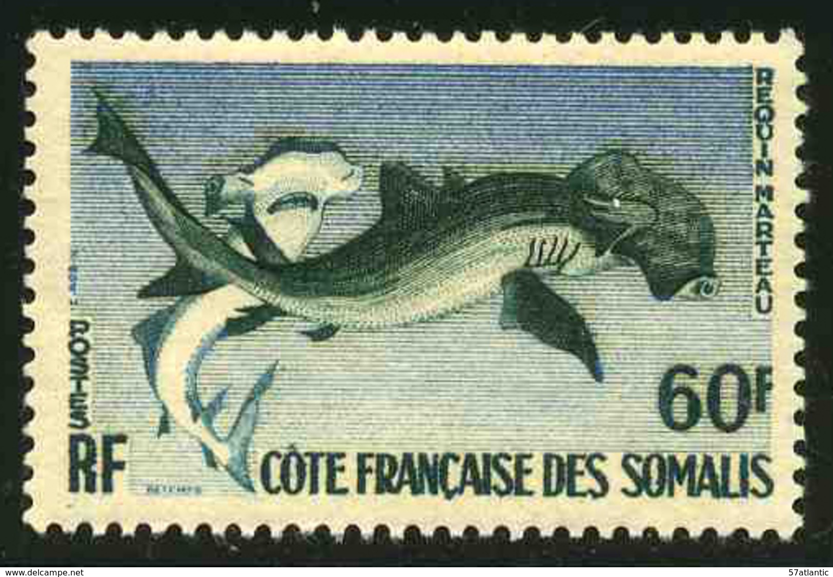 COTE FRANCAISE DES SOMALIS - YT 302 ** - 1 TIMBRE NEUF ** - Unused Stamps