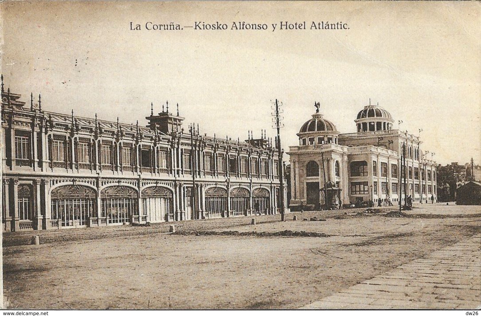 La Coruna - Kiosko Alfonso Y Hotel Atlantic - La Coruña